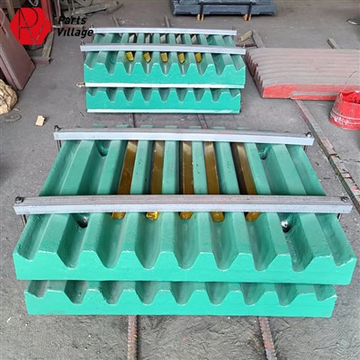 Díly čelisťového talířového drtiče